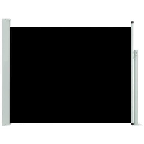 Tenda Laterale Retrattile Per Patio 140x500 Cm Nera - Foto 1