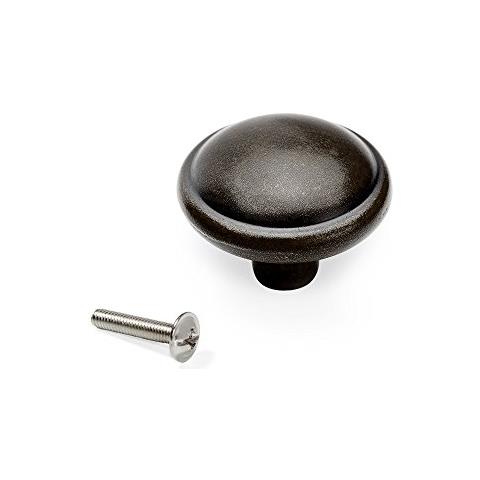 9160014 Pomolo Per Mobile, Ø32mm, Zama, Nero, Set Di 25 - Foto 2