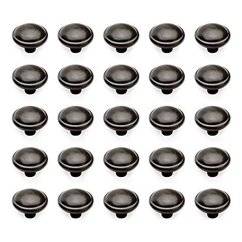 9160014 Pomolo Per Mobile, Ø32mm, Zama, Nero, Set Di 25 - Foto 1