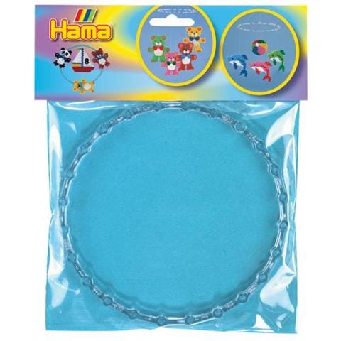 Bgelperlen Mobile-ring, Durchmesser: 155 Mm 24 Aufhngemglichkeiten, Transparent-klar, - 10 Stck (0250-491)  - Foto 1