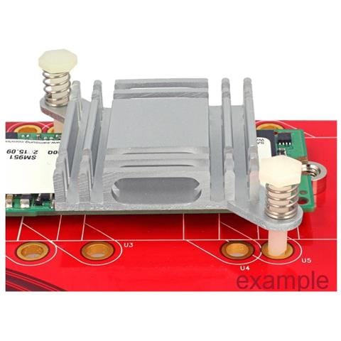 Delock Snap Rivet Per Dissipatore Di Calore - Set 10 Pezzi Bianco - Foto 2