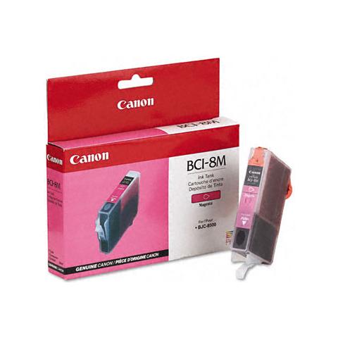 BCI-8M Cartuccia Ink Originale Magenta per Canon PIXMa iP3300 / iP4300 / iP5300 Capacità 450 Pagine - Foto 2