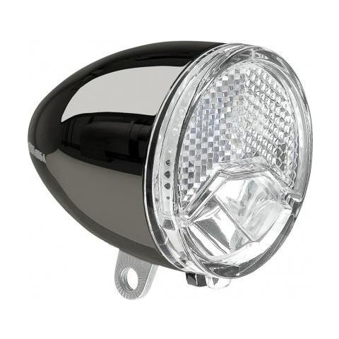 Faro Anteriore 606 Auto Retro 15 Lux Led Dinamo Nero - Foto 1