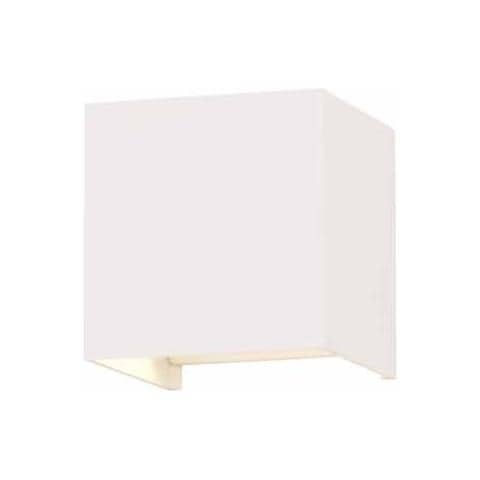 V-tac Vt-759-12 Lampada Applique Led 12w Parete Quadrato Bianco Ip65 Bianco Naturale 4000k - Sku 8528 - Foto 1