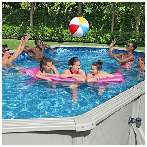 Piscina Fuoriterra Ovale Hydrium 610x360x120 Cm - Foto 10