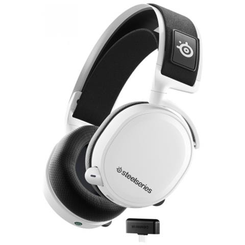 Cuffia Arctis 7+ Sopra L'orecchio Wireless Bianco 61461 - Foto 4