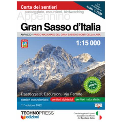 Gran Sasso D'italia. Carta Dei Sentieri 1:15.000 - Foto 1