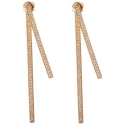 Orecchini Donna Sif Jakobs E1036-cz-rg (6 Cm) - Foto 1