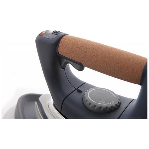 Ferro Da Stiro Con Caldaia Professionale Manico In Sughero 1350w 3.5 Bar - Aurora - Foto 5