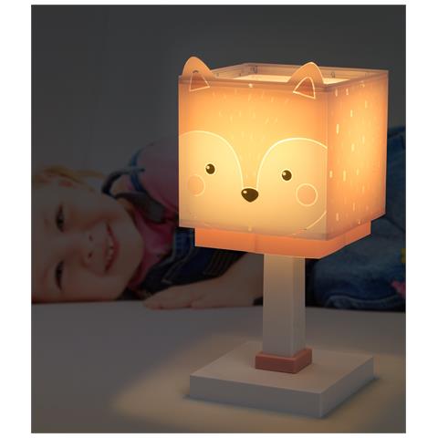 Lampada Da Comodino Per Bambini Little Fox Piccola Volpe - Foto 1