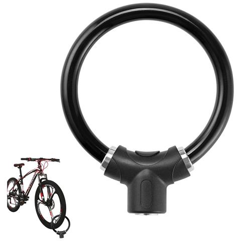Lucchetto Per Bici Circolare Nero Per Una Sicurezza Affidabile Della Bici - Foto 2