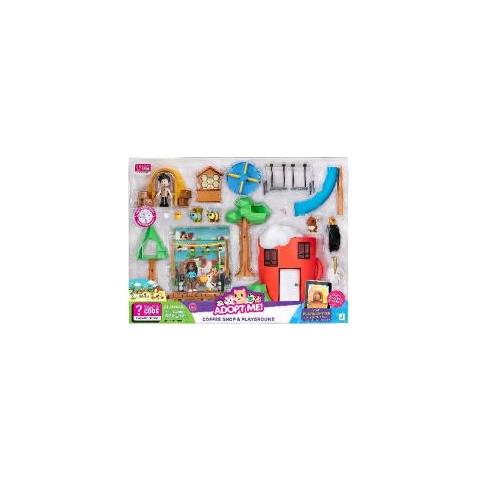 Adopt Me Cuccioli Da Amare Playset Coffee Shop Con 2 Cuccioli E 1 Mini Doll E Accessori - Foto 1