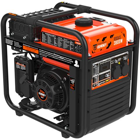 Generatore Inverter Genergy Rodas 3800w Avviamento Elettrico -gruppi Elettrogeni 36kg E Modalità Eco (basso Consumo) - Foto 1