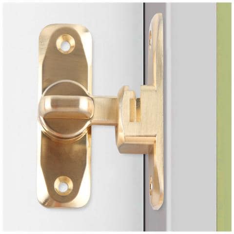 Chiusura Per Porta - Universale 90° / 180° (con /senza Foratura) Gold - Foto 1