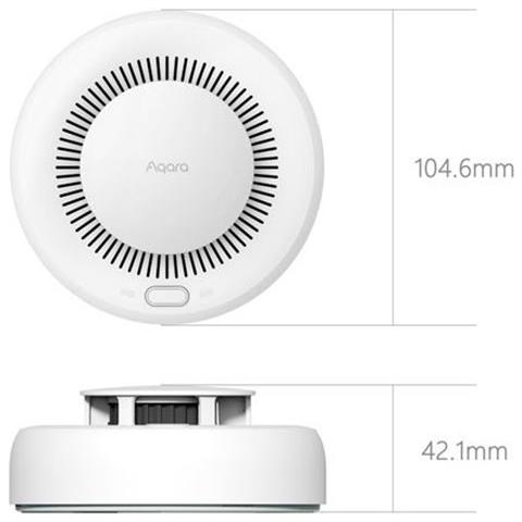 Rilevatore Di Fumo Preciso Con Avvisi Sonori Compatibili Con Zigbee, Bianco - Foto 5