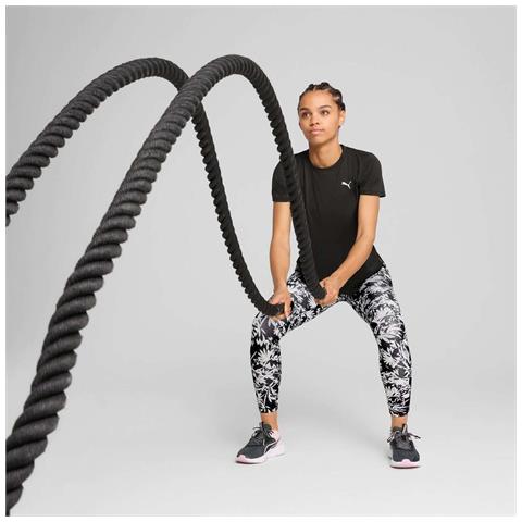 W Tad Essential Crew Tee 52717701, Donne, Nero, S - Foto 2