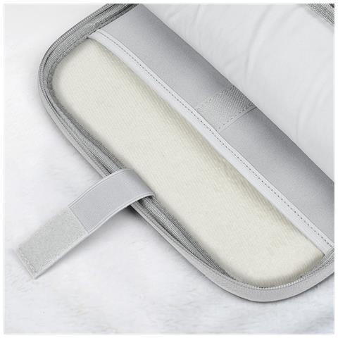 Borsa Per Laptop In Tessuto Oxford: Antishock, Impermeabile, A Tracolla Per Laptop Da 11/13 Pollici Grey 11 Pollici - Foto 5