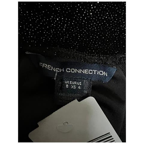 Abito Al Ginocchio Elegante Con Colletto Nero Taglia Xs - Foto 2