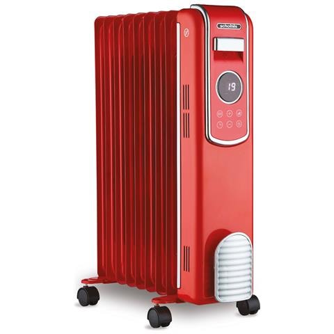 Radiatore Elettrico a Olio Potenza 2000 W Nero SCHV909R - Foto 2