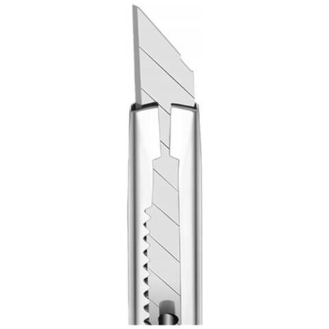 Taglierino Per Carta 9mm - Lama In Acciaio Al Carbonio, Manico Ergonomico | Taglio Preciso Per Ufficio, Scuola, Fai Da Te - Foto 6