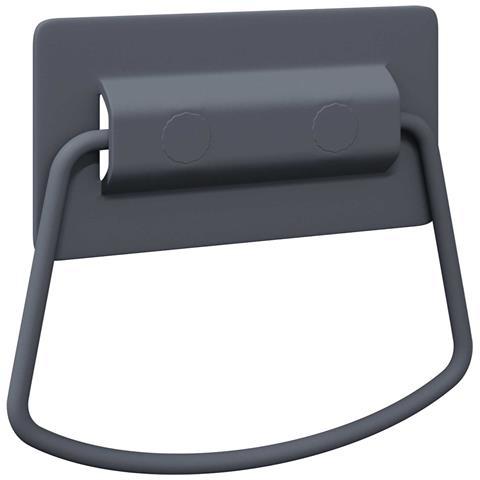 Maniglie per Armadi Antracite 85 x 45 mm Metallo - Foto 1