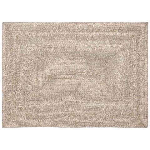 Tappeti per area Naturale e Bianco 140 x 200 cm Juta - Foto 1