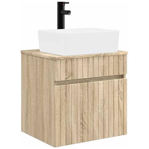 Mobile lavabo da parete Rovere Sonoma 49 x 41 x 63 cm - Foto 1