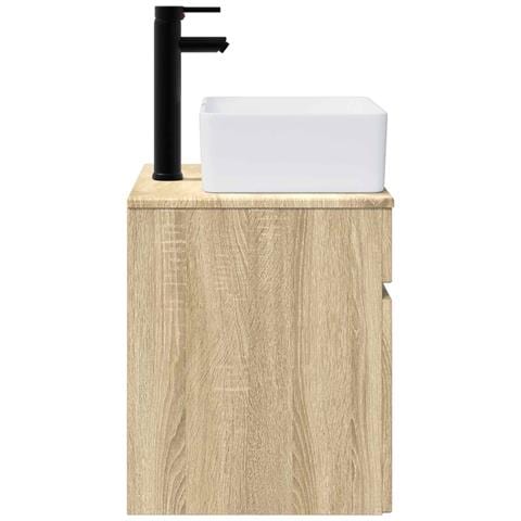Mobile lavabo da parete Rovere Sonoma 49 x 41 x 63 cm - Foto 2