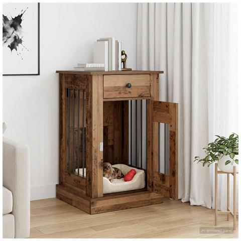 Mobile da cassa per cani Legno antico 50 x 47,5 x 80 cm - Foto 2