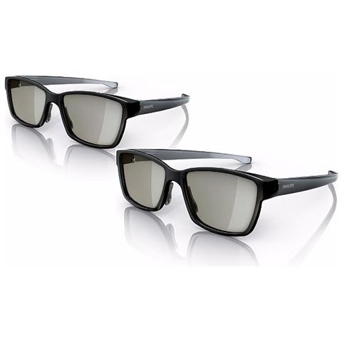 Kit 2 Occhiali 3D Passivi PTA417/00 per TV Easy 3D - Foto 1