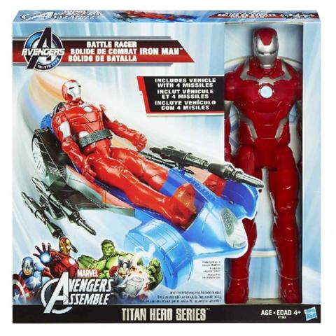 Avengers Veicolo Con Action Figures 30 Cm - Foto 1