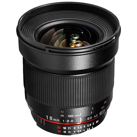 Obiett. SY16NI 16MM F2.0 Nikon - Foto 1