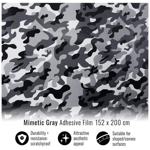 Foglio Pellicola Adesiva per Wrapping Mimetico Girgio, 152 x 200 cm - Foto 2