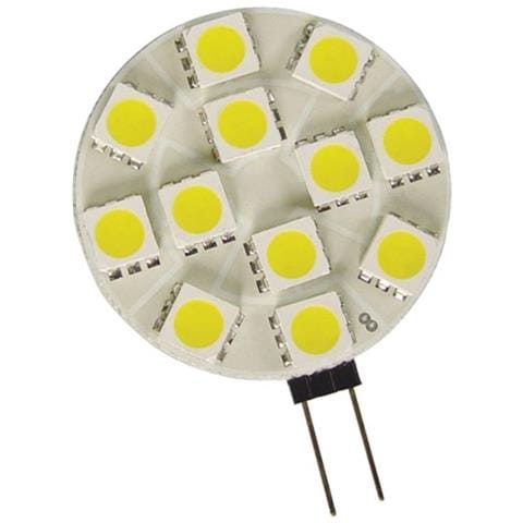 Lampada Led G4 12v 2w Luce Bianca 6000k 205 Lumen Ac / dc Per Camper, Auto, Camion - Foto 1