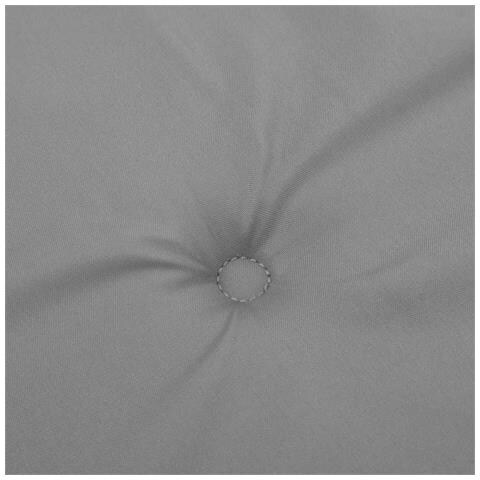 Cuscino per Panca da Giardino Grigio 150x50x4 cm - Foto 2