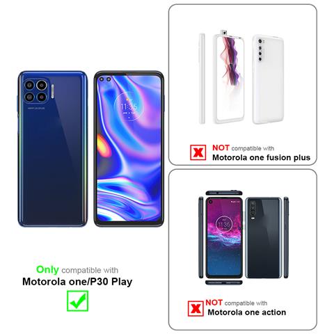 Pellicola Di Armatura Compatibile Con Motorola Moto One In Elevata Trasparenza - Vetro Temperato (tempered) Di Protezione Del Display In Durezza 9h Con 3d Touch - Foto 9