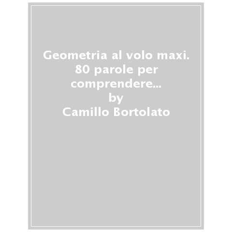 Camillo Bortolato - Geometria Al Volo Maxi. 80 Parole Per Comprendere Il Linguaggio Della Geometria. Spazio E Figure - Foto 1