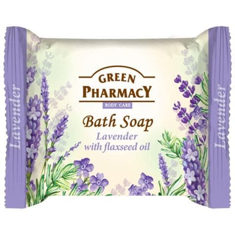 Green Farmacia Bagno Sapone Lavanda Con Olio 100gr Flaxeed - Foto 1