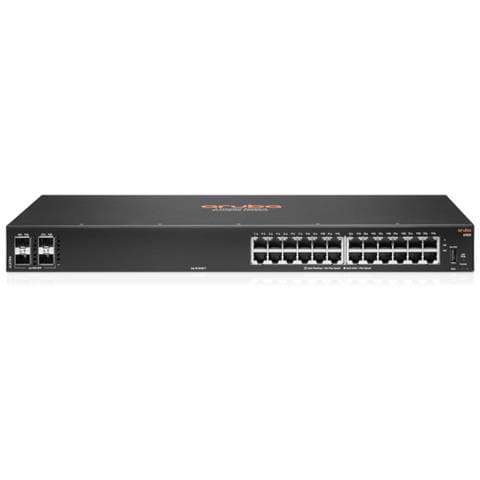 Switch di Rete Aruba 6100 con 24 Porte Gigabit Ethernet (10/100/1000) Colore Nero - Foto 1