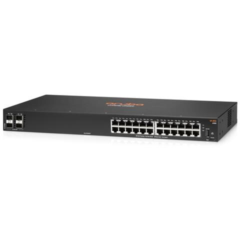 Switch di Rete Aruba 6100 con 24 Porte Gigabit Ethernet (10/100/1000) Colore Nero - Foto 2