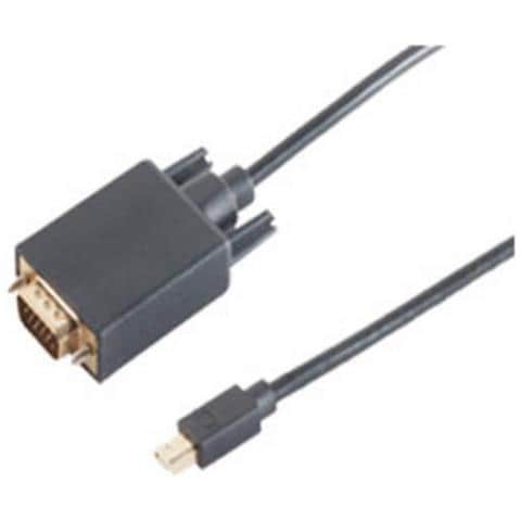 BS10-54045 Mini Displayport 1.2 VGA Nero cavo di interfaccia e adattatore - Foto 1