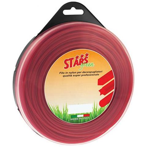 Filo X Decespugliatore Tondo Corallo Stars Mm 3,0 Mt 60 - Foto 1