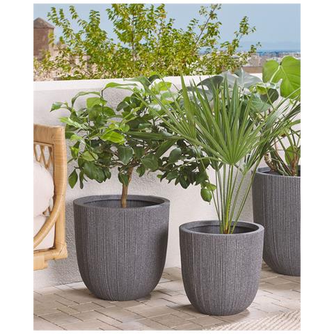 Vaso Per Piante Chios 31 Cm Grigio - Foto 7