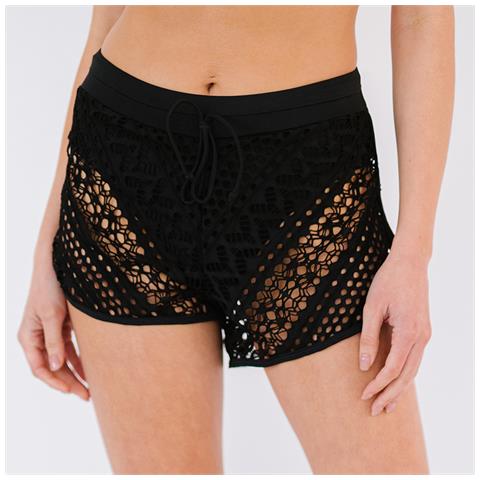 Costume Da Bagno Per Donna Pethuel Pantaloncini Da Mare Yy-0512-10 Nero - Foto 2