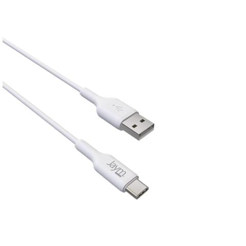Cavo Ricarica E Sincronizzazione Dati Usb Verso Usb-c 2,4a 2m, Bianco - Foto 2