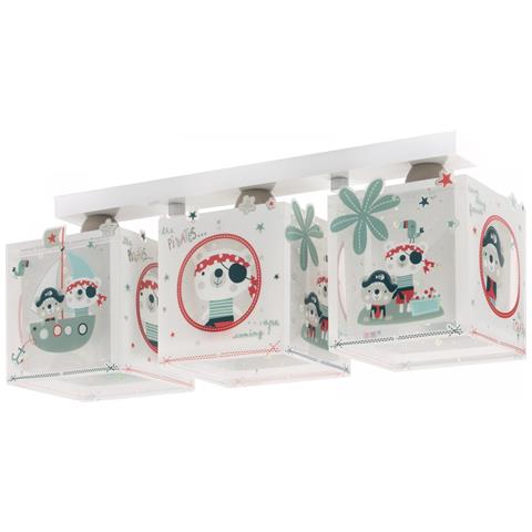 Plafoniera Per Bambino A 3 Luci The Pirates Pirati - Foto 2