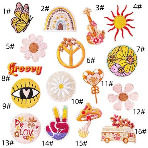 Toppe Termoadesive Per Riparazioni Di Tessuti Per Indumenti Serie Gialla - Foto 1