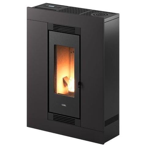 Stufa a Pellet Ventilata a Camera Stagna 8,5 kW Capacità Serbatoio 15 Kg Colore Antracite - Foto 1