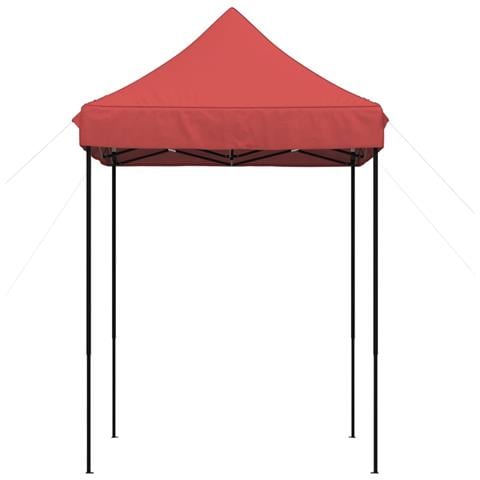 Tenda Da Festa Pieghevole Pop-up Bordò 200x200x306 Cm - Foto 3