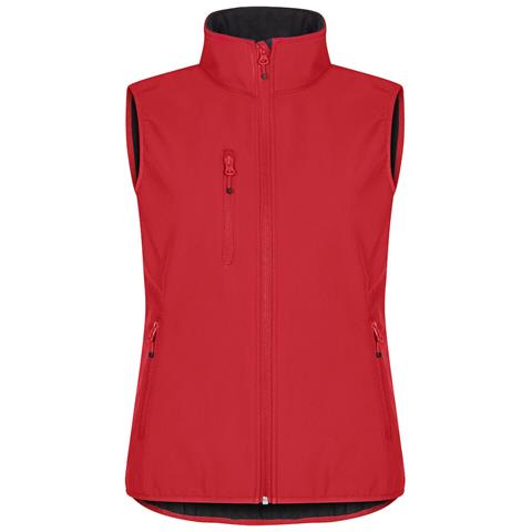 Classic Softshel Vest Lady Rosso M - Foto 1